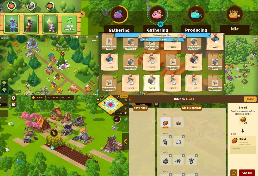 dzastr_eth's tweet photo. I am not sure who created this screenshot, but i am 99% sure the top half is another game. Bottom half is axie. Please correct me if I am wrong. Just a heads up https://t.co/wdEijD0yTG