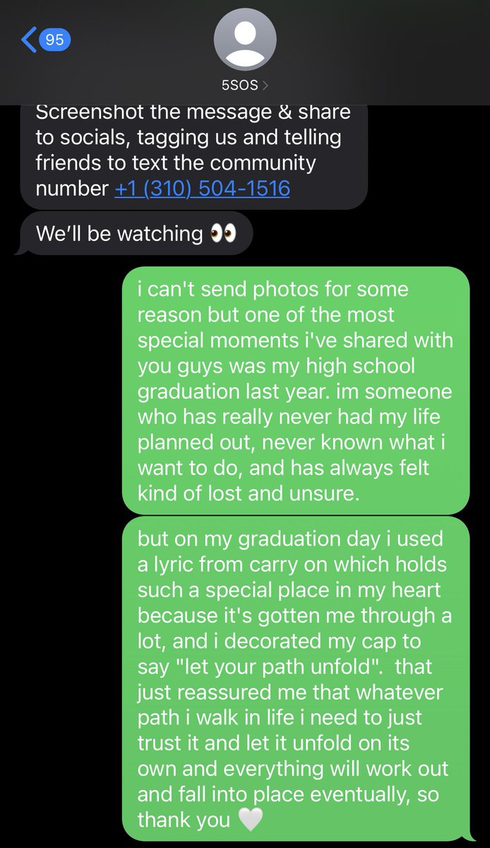 <a href="/5SOS/">5 Seconds of Summer</a> there’s too many memories i’ve shared with you to choose from but this is one of the most important to me, especially with how much change has been happening in my life lately. thank you for always being there and keeping me grounded. i owe a lot to y’all, i love you sm 🤍