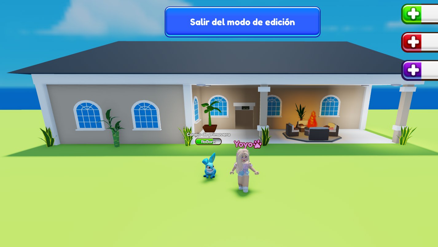 YOYO JUEGOS 🌸 on Twitter "🏡Diseñando mi nueva casa en Ropets! 😍 Aún no