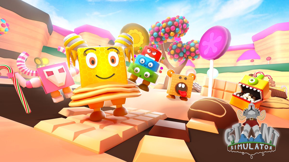 The Easter Candyland event is now LIVE in Giant Simulator! Come check it out now! bit.ly/Giant_Sim