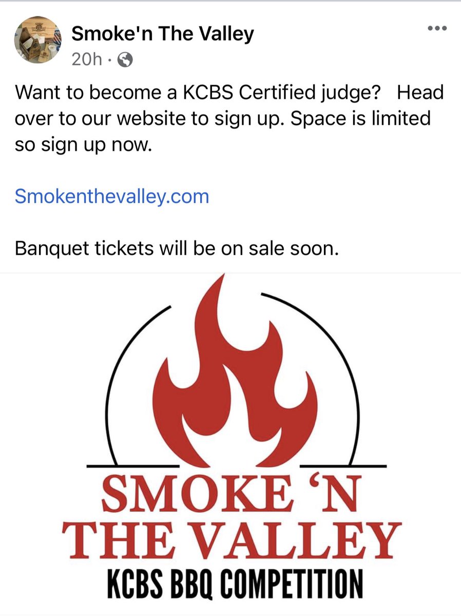 Bbq judge training in Sask!!! 

smokenthevalley.com