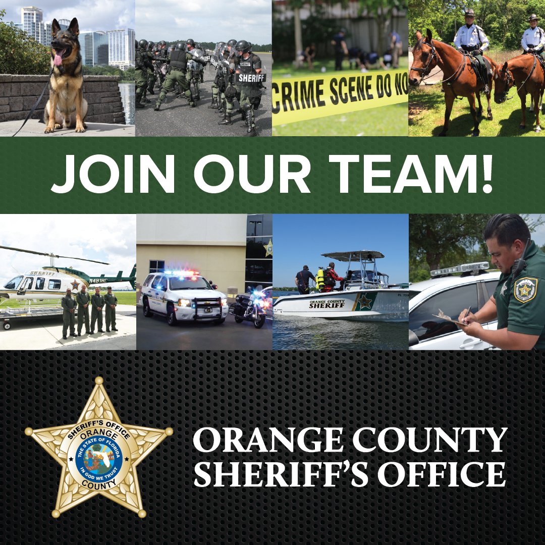Orange County Sheriff's Office on Twitter "OCSO Recruiter Rick DeMarco