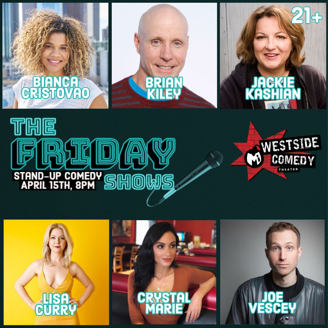 westsidecomedy's tweet photo. Tonight! Stand-up at 8pm &amp; 10pm! Get your tickets at https://t.co/8W9gQXkAI1!

#LosAngeles #livecomedy #standupcomedy https://t.co/a4K4fXidBT