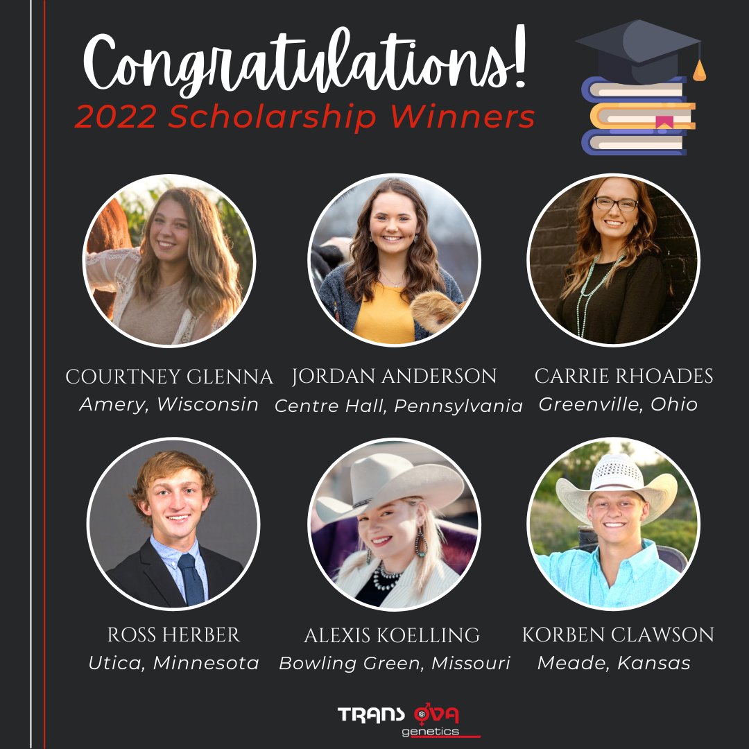 TransOva's tweet photo. Drumroll please!
We are excited to announce this year's 2022 Scholarship winners.
Congratulations to these individuals!
We've added a few scholarship categories, so make sure to swipe to see each and every winner. #PoweredByTransOva #ThePoweroftheNextGeneration https://t.co/k0VEZDBk0q
