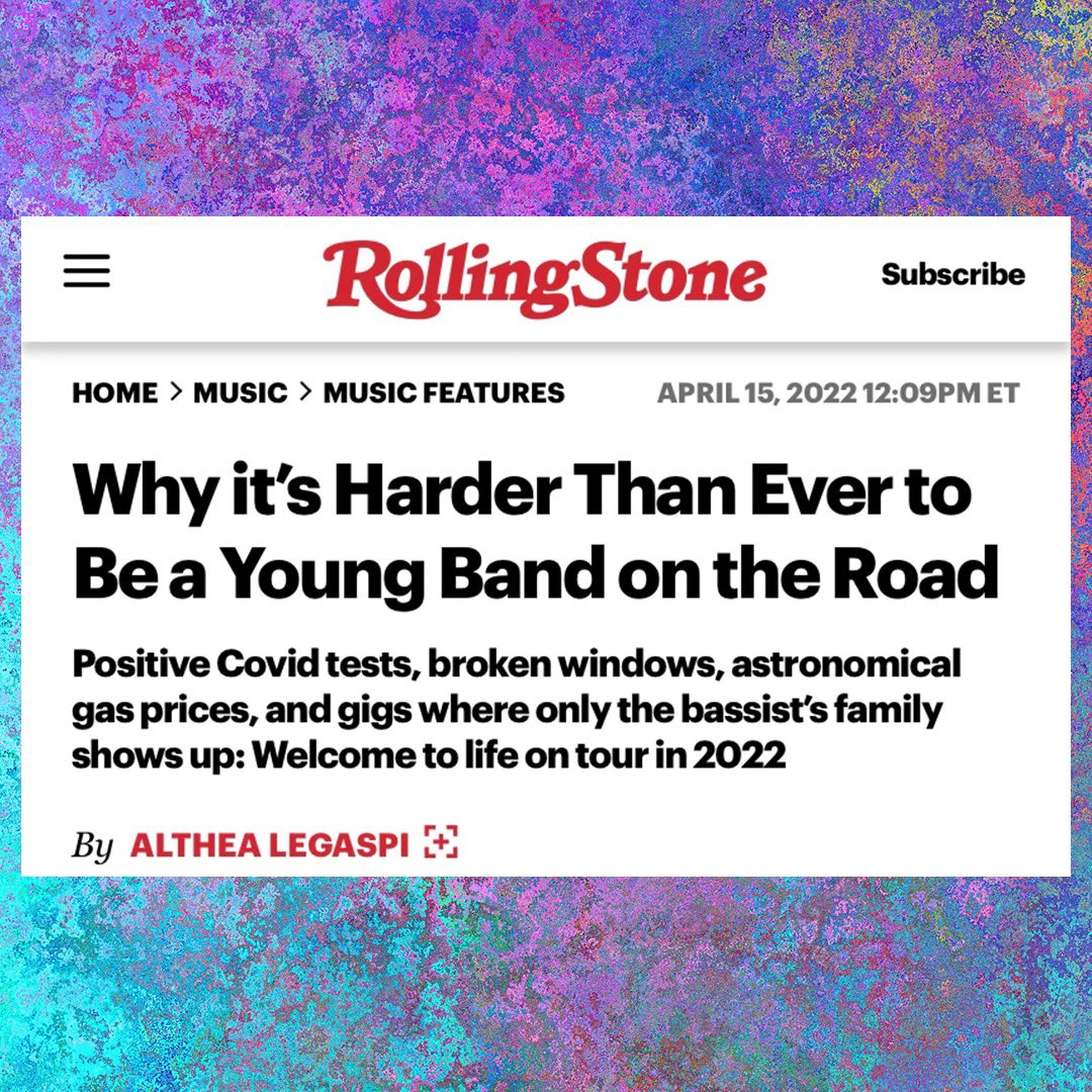 Tinderbox Music (@tinderboxmusic) on Twitter photo WOAH! <a href="/RollingStone/">Rolling Stone</a> featured our friends <a href="/eggdropsoupla/">Egg Drop Soup</a> (and Twin Cities favorites <a href="/gullyboysband/">💚 GULLY BOYS 💚</a>!) in their recent article on the difficulties young bands face while touring!
Check it out: rollingstone.com/music/music-fe… WOAH! <a href="/RollingStone/">Rolling Stone</a> featured our friends <a href="/eggdropsoupla/">Egg Drop Soup</a> (and Twin Cities favorites <a href="/gullyboysband/">💚 GULLY BOYS 💚</a>!) in their recent article on the difficulties young bands face while touring!
Check it out: rollingstone.com/music/music-fe…