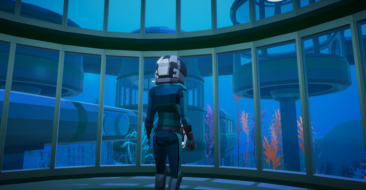That_Haifisch's tweet photo. Can't decide for the pulse weapon. On the side or at the back?

#indiedev #underwater #thelifeaquatic #madewithunity  #gamedev #synty #lowpolygame #itchio https://t.co/QzFq1Z5Lb5