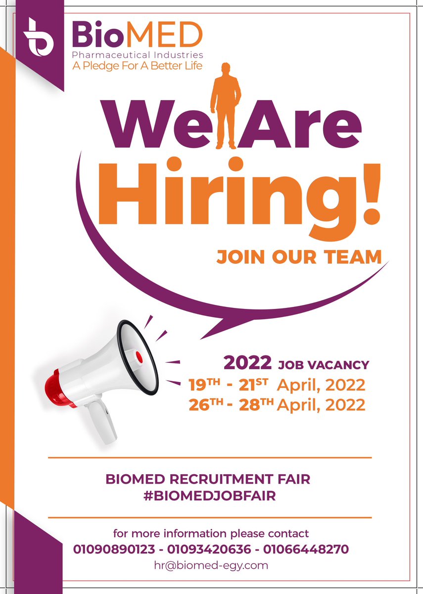 Masa_G_Mu7ammad's tweet photo. #Biomed #recruitment #Medical_Rep #Join_Us #vacancies #Work #Open_Invitation #Job_Fair #BiomedJobFair 🙂😎 https://t.co/y5KsWcyCN4