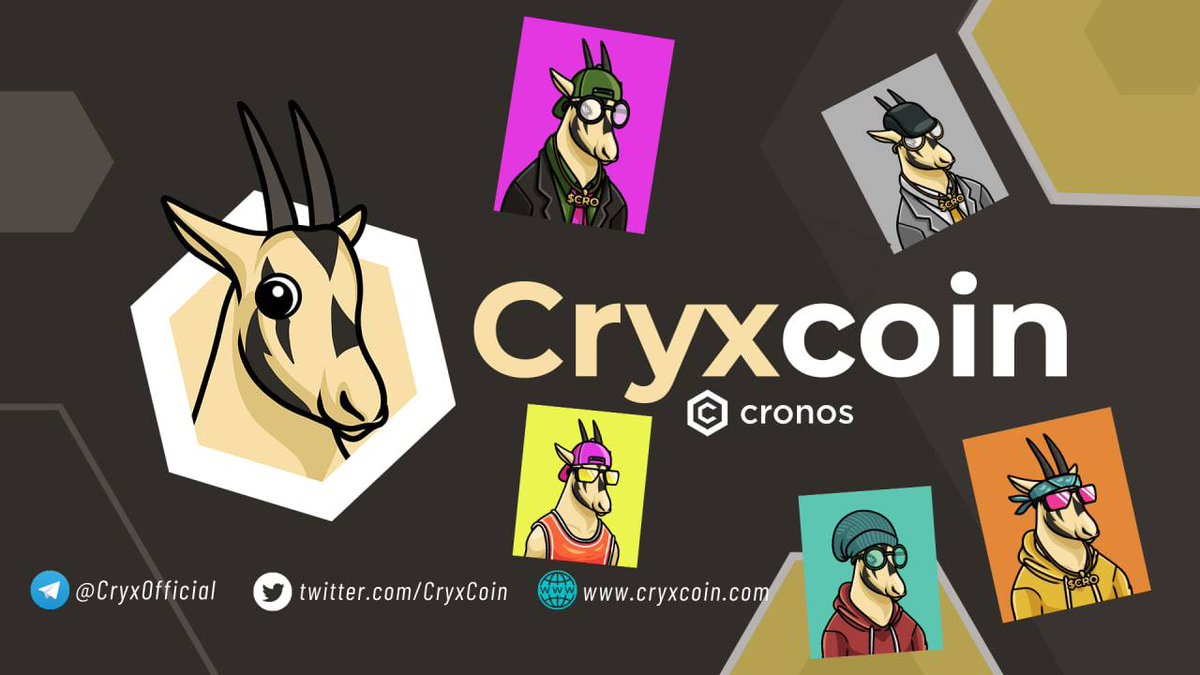 Gemshunterabi's tweet photo. 💎 @CryxCoin CRO Gem

Community has been going crazy on #CryxCoin 🔥 
No one wants to miss this opportunity. Low marketcap + KYC'D promises great hope for the coming days 🚀  #Cro

Chart:https://t.co/T3AaZFzkRe

Tg:https://t.co/pmFBS5Wtee

Web:https://t.co/GYt003iwR0 https://t.co/INuxAOmdx5
