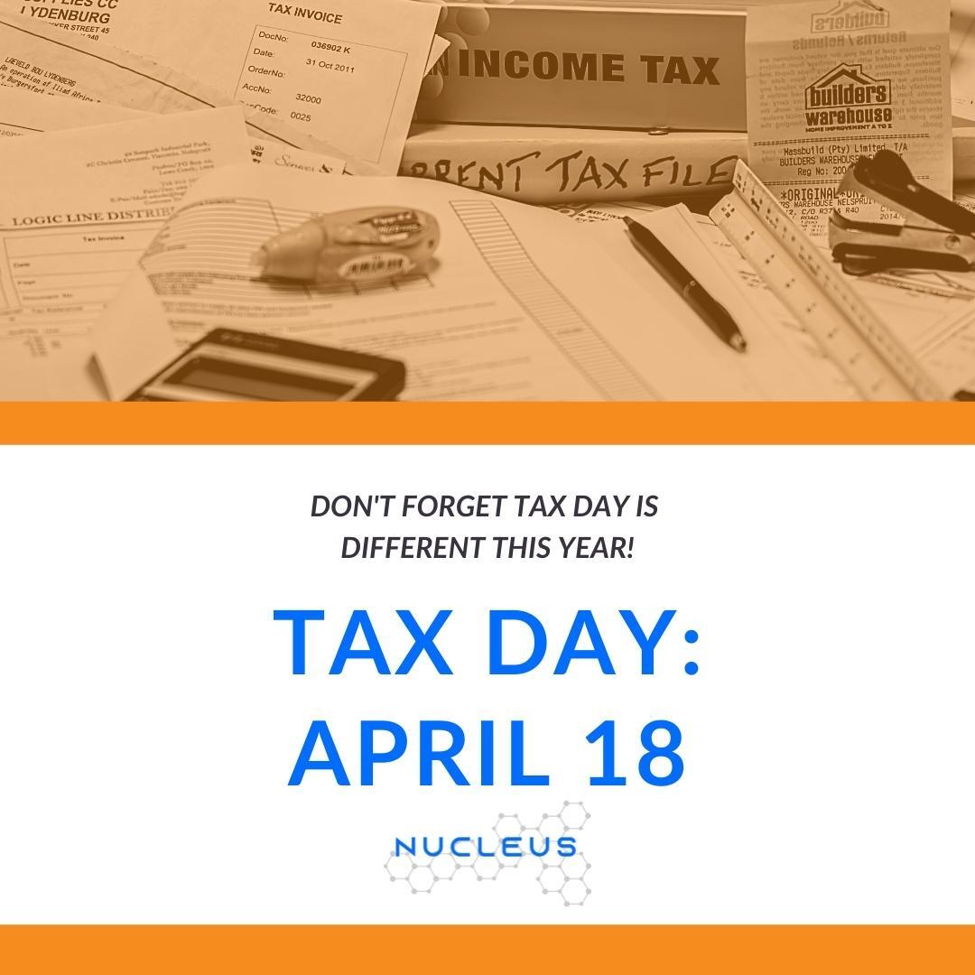 REMINDER: Tax day changed this year due to Emancipation day, so your 𝙄𝙉𝘾𝙊𝙈𝙀 taxes are due on the 18th!
#highrocknucleus #cpaworlddomination #taxday #taxes #taxseason #dontforget