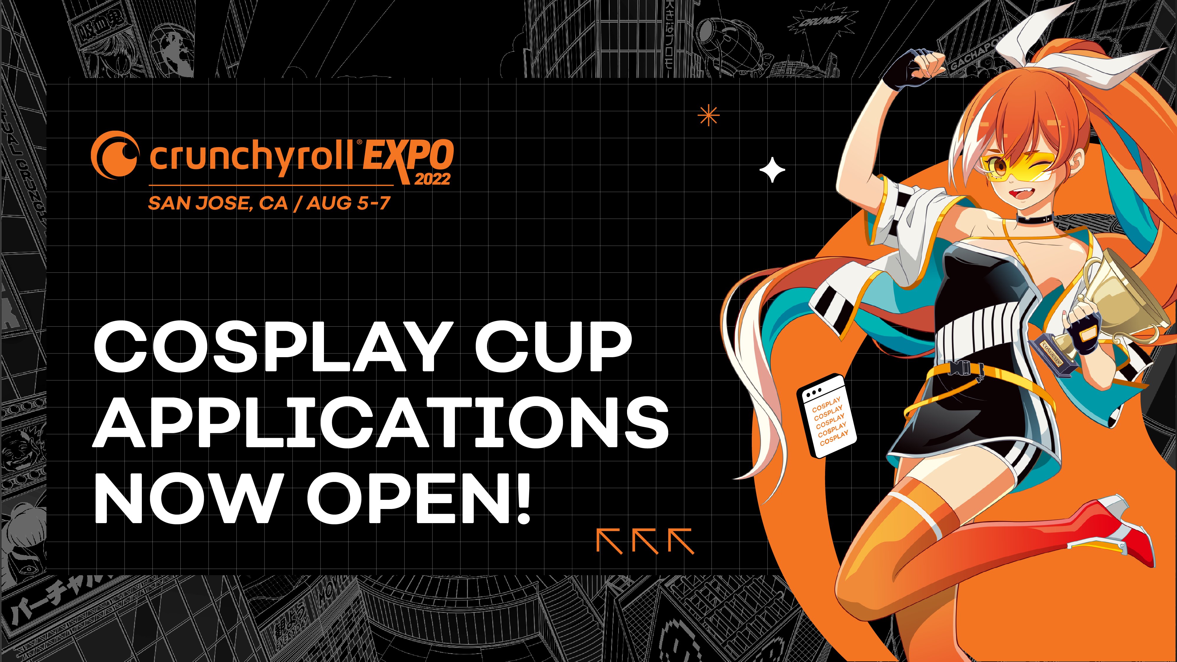 Crunchyroll Expo on X: 🎭 CALLING ALL COSPLAYERS! 📣 Rev up those