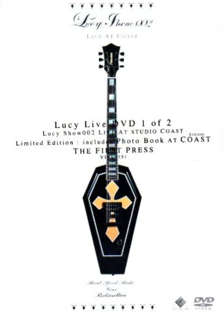 golgotha429's tweet photo. Lucyの2006年のLIVE DVD『Lucy Show 002 LIVE AT COAST』
今井さんと清司さんの棺ツインギターとツインボーカルがめちゃくちゃカッコイイ✨
#Lucy
#Kiyoshi
#本間清司
#今井寿
#岡崎達成
#イワイエイキチ
#横山和俊
#MADBEAVERS
#BUCKTICK
#MAGE
#Musai
#チリヌルヲワカ
#THEPRIMALS https://t.co/pZEXsHxHYO