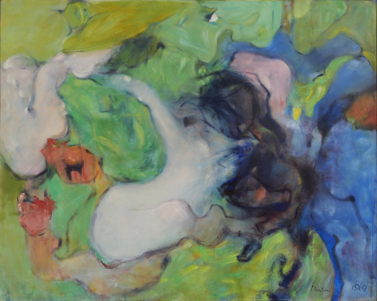 #LastChance | Tomorrow is the final day to visit #DorotheaTanning: Doesn't the Paint Say It All? Visit in person at 509 West 27th Street, or explore online: bit.ly/33ZjS1e