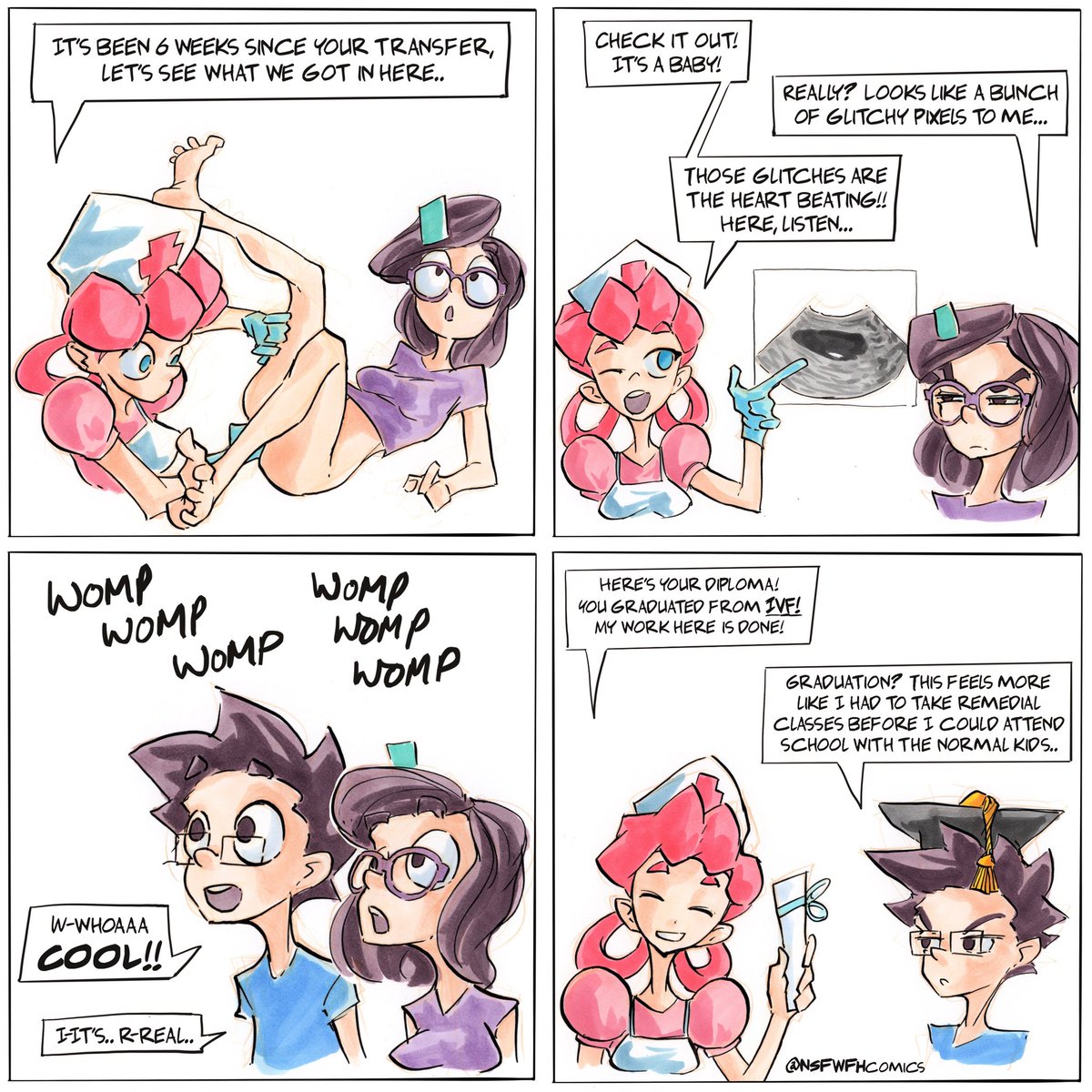 FarmToTableguy's tweet photo. I forgot to post my webcomic, this is like from 4 months ago

#IVF #NSFWFH #webcomic https://t.co/jG1HKxyDHT