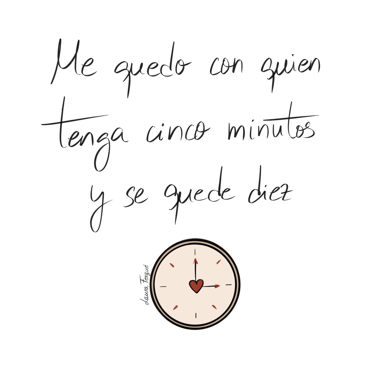 💖Quien tenga cinco minutos y se quede diez... instagram.com/laurafergue/
