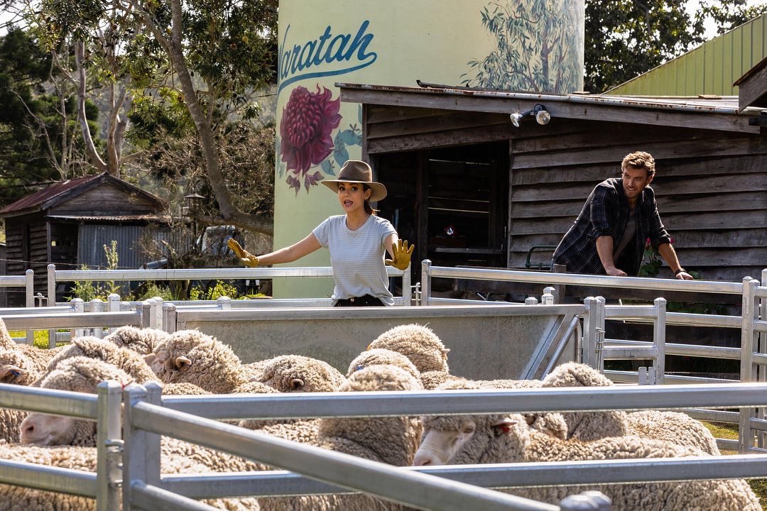 VictoriaJustice's tweet photo. My new movie A Perfect Pairing premieres May 19 on @Netflix! 

Can’t wait for you to meet my character Lola. She visits Australia, chasing a dream to build a wine co.🍷💁🏻‍♀️🇦🇺 but finds herself working on a ranch 🐑��‍💨 &amp; swept up by a man of many secrets 🫢😏#APerfectPairingNetflix https://t.co/aMdCXPbSZm