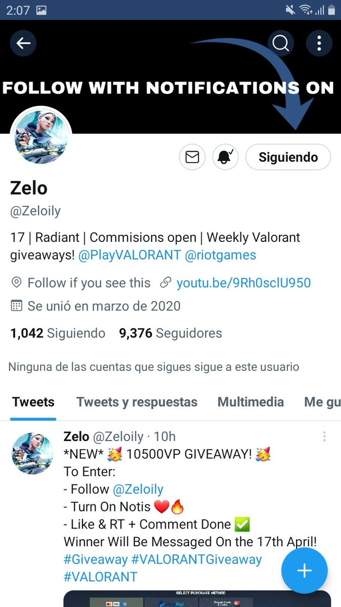 Ricardo7164's tweet photo. @Zeloily Done https://t.co/1JmvAy0xHz