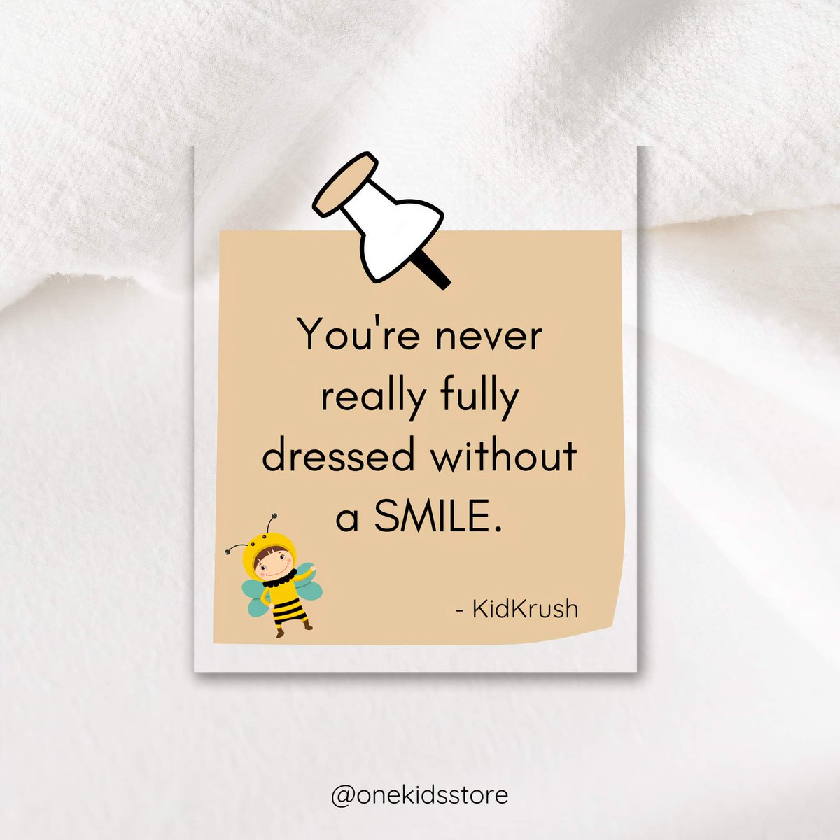 onekidsstore's tweet photo. Indeed.  And this applies to you, me, moms, dads and to your precious ones.
*
*
*
#kidswear #babyclothes #onesies #shirts #tshirts https://t.co/FPXb7CFyOj