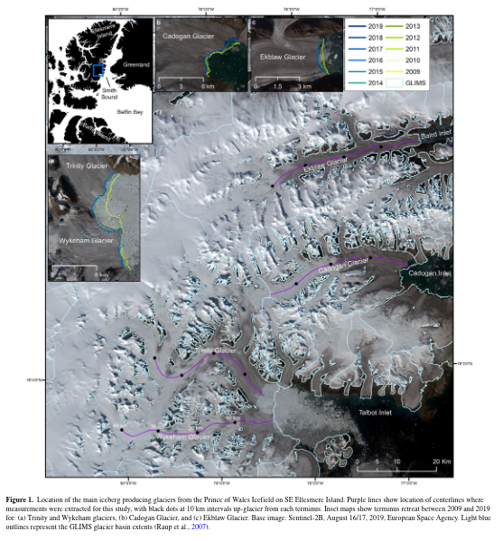 JGREarthSurface's tweet photo. New Paper: Seasonal and Multiyear Flow Variability on the Prince of Wales Icefield, Ellesmere Island: 2009–2019

@iceberg_abby et al.,

https://t.co/eOMRUve22A https://t.co/EwbpORBWDc