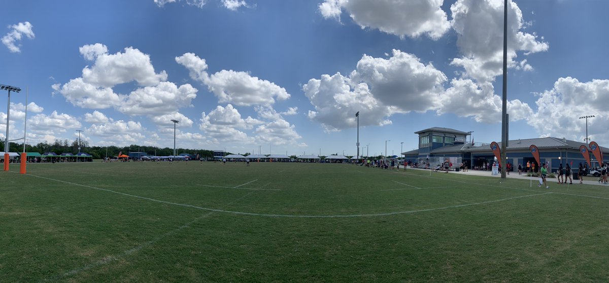 TDiaz_TBSC's tweet photo. The 2022 @Tropical7s International Youth Rugby 7’s tournament is taking place today and tomorrow @SportsplexTB! 

120+ teams traveling internationally to experience our beautiful destination. https://t.co/5gU9oxDWCM