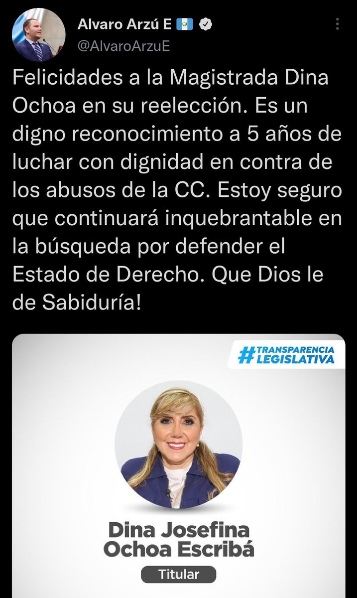 marielp82893334's tweet photo. @CC_Guatemala Por si a algún ingenuo le quedaba duda que esta maldita alelyua-panderetera-corrupta de #DinaOchoa representa al #PactoDeCorruptos, representado hoy en la forma de un primate morongueador, parásito, corrupto y lamepatas. Reeligen a esta e impiden a #GloriaPorras. https://t.co/BPF5Ym1sRM