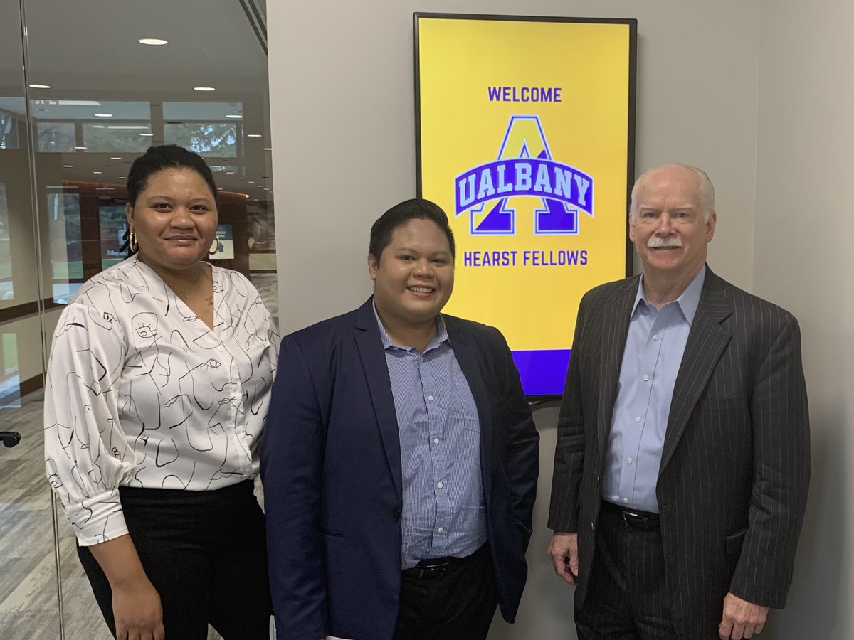 FardinSanai's tweet photo. Grateful to ⁦@Hearst⁩ and the Foundation for continuing to support ⁦@ualbany⁩ students. Each year, students meet with ⁦@timesunion⁩ publisher George Hearst III to share success stories from their semester. ⁦@UAlbanyFund⁩ ⁦⁦@ualbanyalumni⁩ ⁦ https://t.co/VkrTYWhb4l