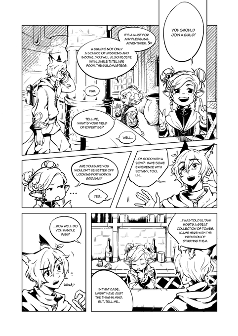i didnt finish the other pages because i changed my mind about how i want to picture my wol but you guys can have this out of context~~ 
