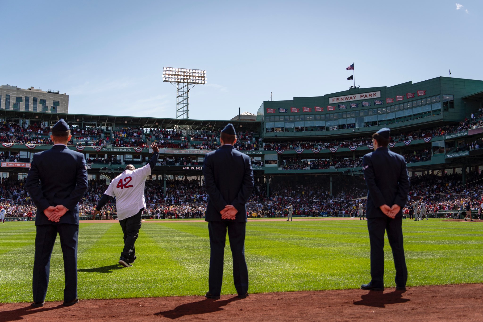 Red Sox on X: Red Sox Hall of Famer & 1995 A.L. MVP Mo Vaughn in the  house for #OpeningDay!  / X