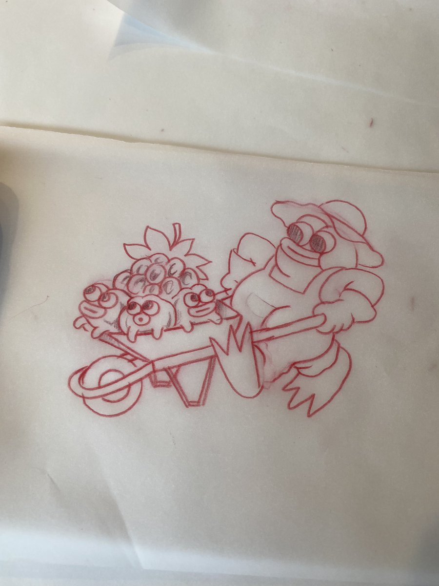 Tat drawing for today, happy days