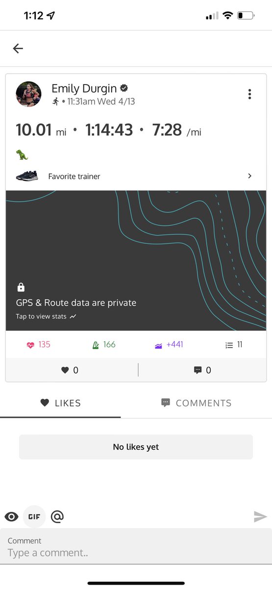Trackster (@trackster_us) on Twitter photo <a href="/jgault13/">Jonathan Gault</a> Example training post courtesy of <a href="/emily_durgin/">EMILY DURGIN</a> with post privacy public but gps data private
<a href="/ByGollyMolly12/">Molly Seidel</a> just sayin’ 🤷♀️ <a href="/jgault13/">Jonathan Gault</a> Example training post courtesy of <a href="/emily_durgin/">EMILY DURGIN</a> with post privacy public but gps data private
<a href="/ByGollyMolly12/">Molly Seidel</a> just sayin’ 🤷♀️
