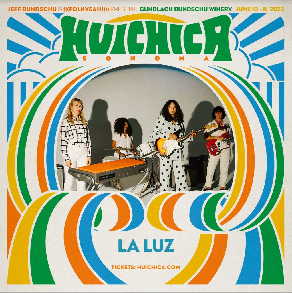 On their self-titled fourth album, La Luz launched themselves into a new realm of emotional intimacy with a collection of songs steeped in the mysteries of the natural world.

Catch @laluzusa live at Huichica before they go on tour in the U.K this summer: huichica.com/la-luz