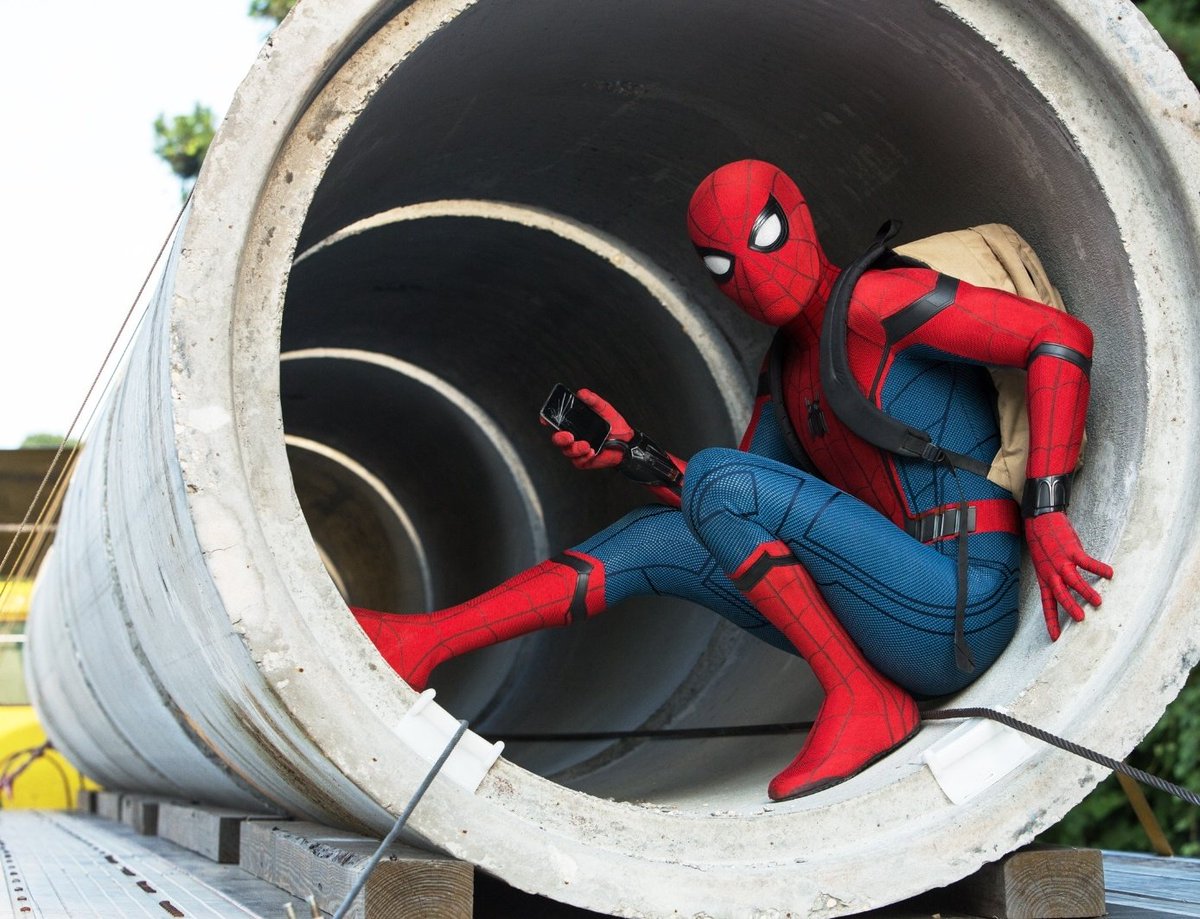 spideygifs's tweet image. We haven't had one bad Spider-Man suit in live action