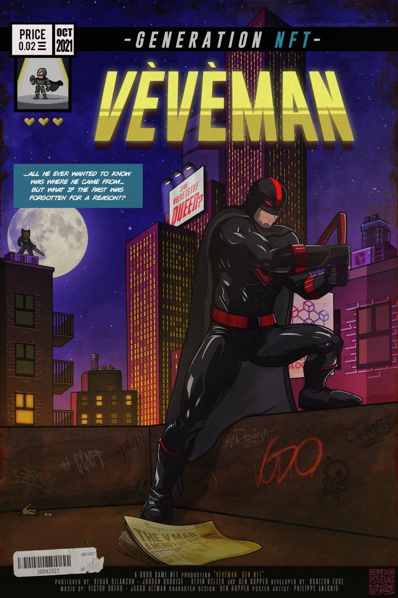 Read the first chapter of our Introduction to Nudov and find out who Vèvèman really is &amp; where he came from!

Written by award winning writer &amp; film director; Rafael Friedan: ggdao.io/intro-to-nudov…
#NFTWorlds