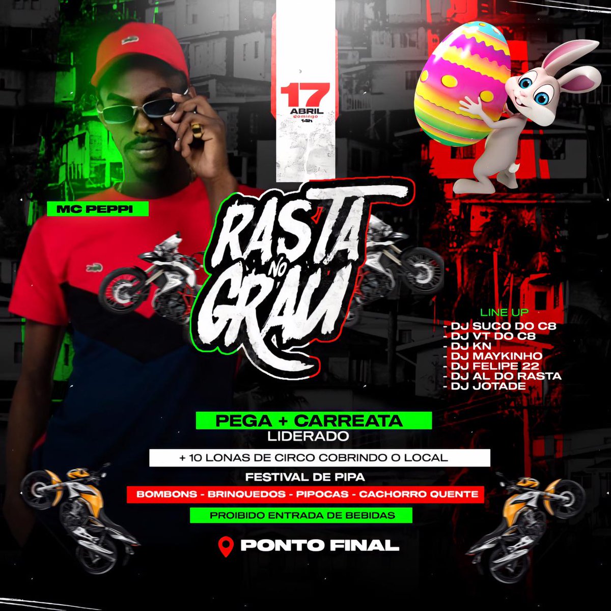 Domingo A Comunidade Vai Tá Em Festa As Criançada Gostam Muito 🥳🐇🐰🎇🎆