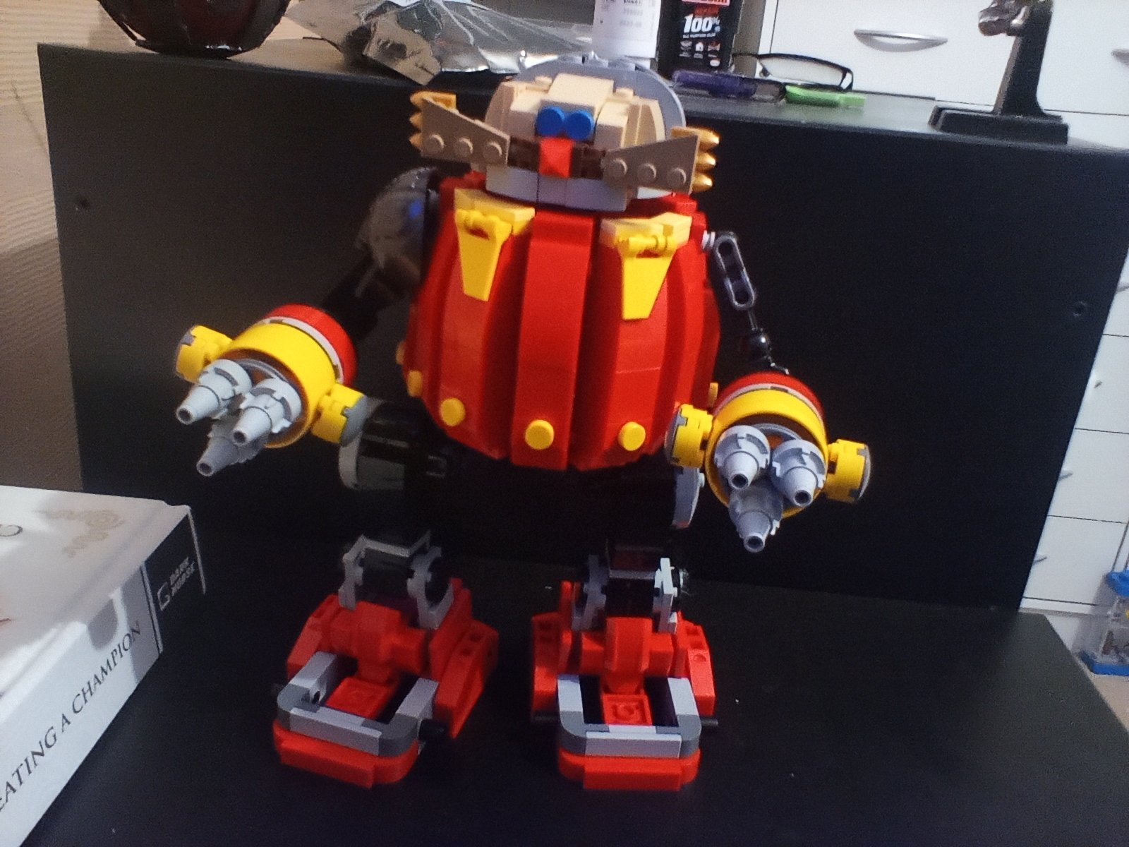 scottmac04 on Twitter: "Behold #LEGO master piece. The death egg robot from #SonicTheHedgehog from lego dimensions 2 (Some parts are missing and it has trouble standing but over i did