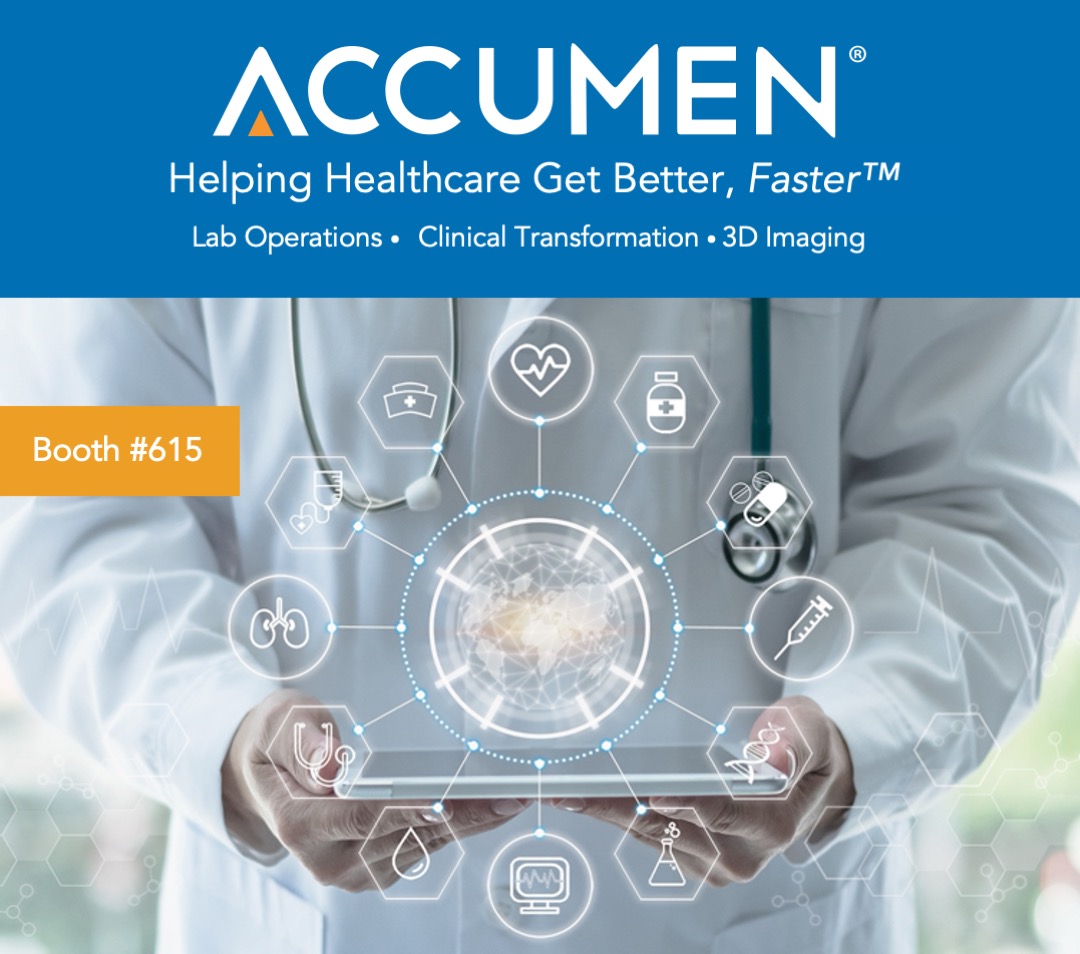 AccumenInc's tweet photo. Attending #BeckersAnnualMeeting? Stop by booth #615, say hi, &amp; ask about our Lab IT Advisory Services, designed for #healthsystems considering integrating multiple labs, merging with another system, or outsourcing to a reference/commercial #laboratory https://t.co/LdNMdFxgSa https://t.co/p5aIy3iDgh