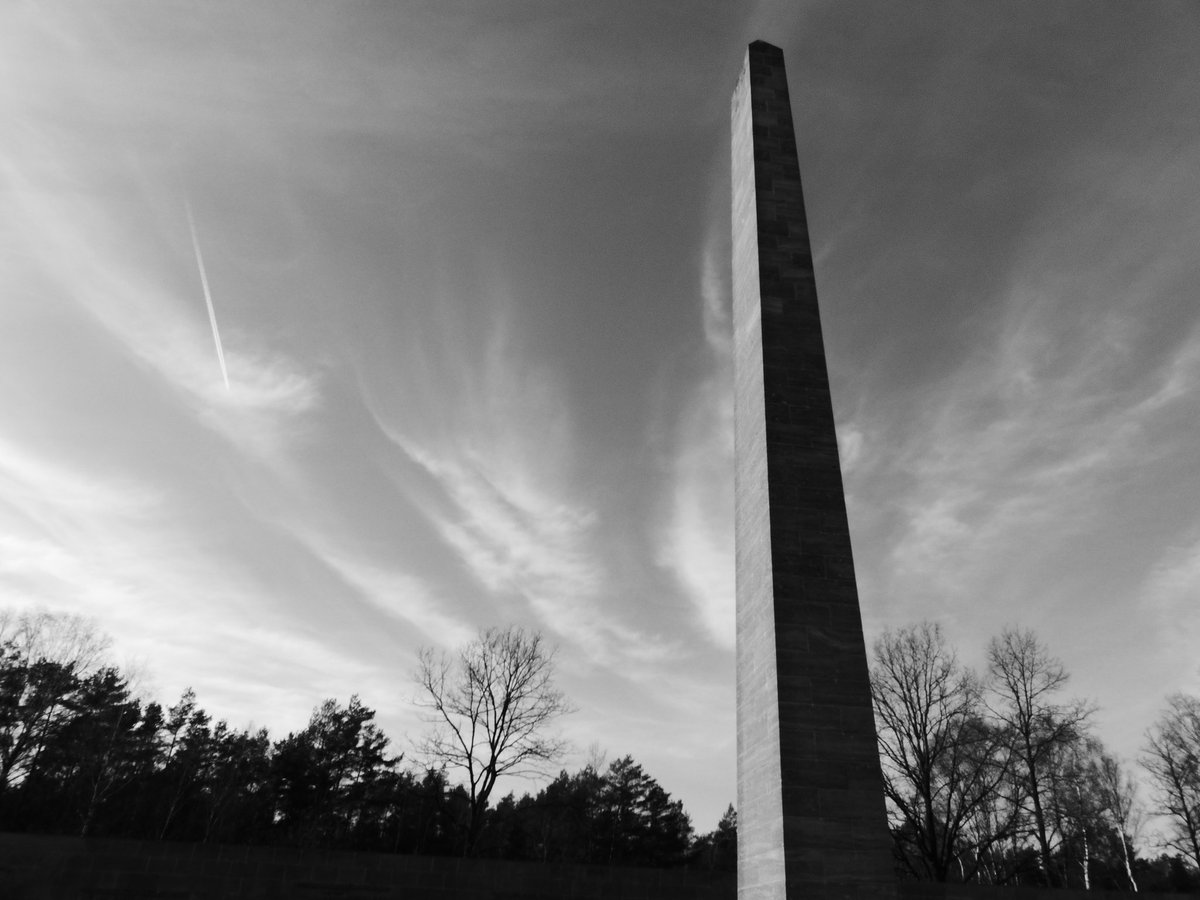 HumanitiesKibs's tweet photo. At Bergen-Belsen on 15 April 1945 a hell ended. At least 50000 people, including 15 year old Anne Frank, died here from starvation, disease and neglect.  None of them had committed a crime. #bergenbelsengedenkstätte #bergenbelsenmemorial #annefrank #neverforget #KIBSYear10 https://t.co/eROdaskQf2