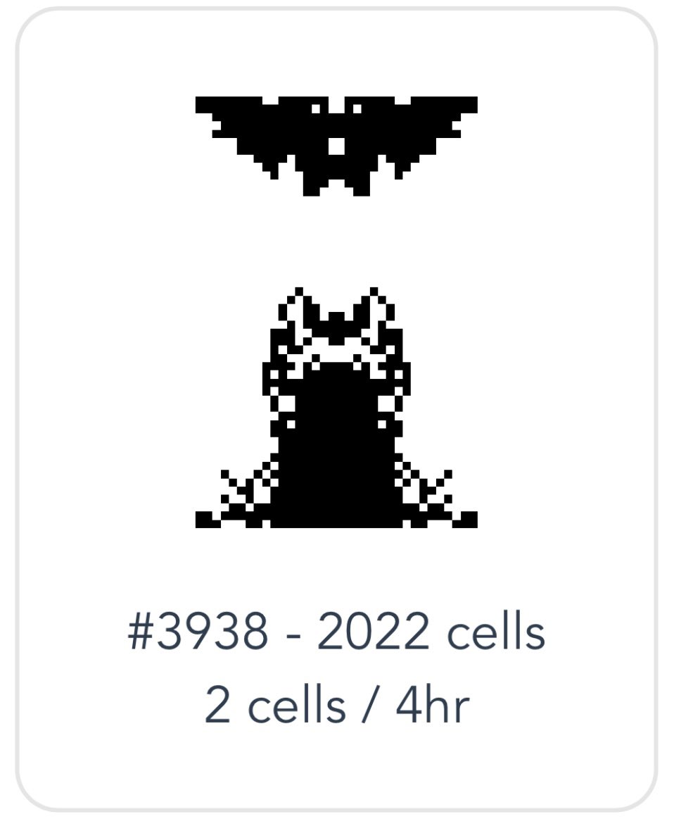 tripleduble's tweet photo. over 2000 cells… @etholvants 🦇
#nft #eth #etholvant #growth https://t.co/keEsMssGZv