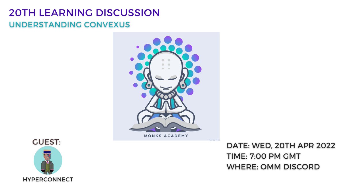 MonksAcademy's tweet image. 🗣️Understanding @Convexus_AMM
 
Join us as we chat to @hyperconnect to get a deeper understanding on Convexus and what it will bring to Icon.

We will have some neat giveaways too👀👀

🗓️WED 20th April, 7pm GMT