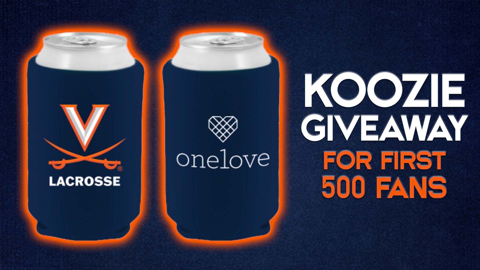 Virginia Men's Lacrosse on Twitter "🙌 Free koozies in support of