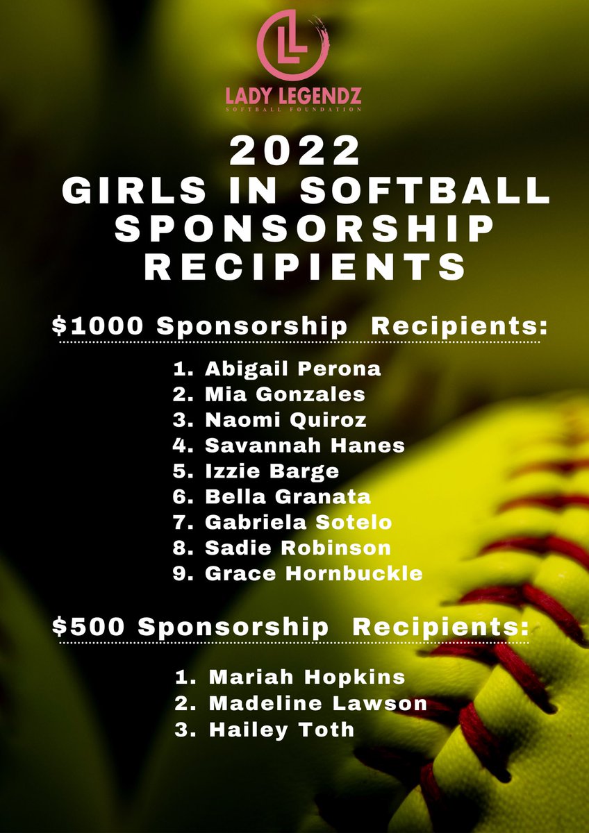Lady Legendz Softball Foundation tweet media