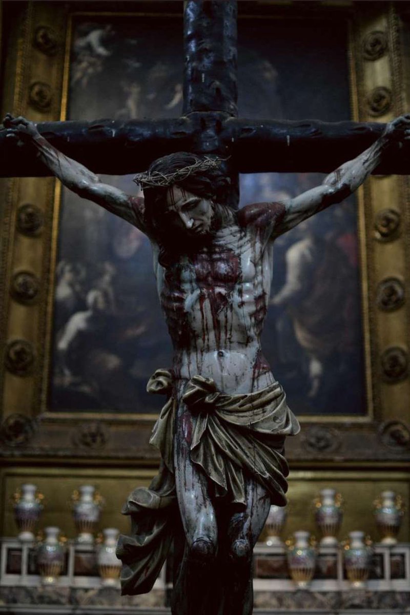 pilledchrist's tweet photo. To that cross my sins have nailed Him, yet He bleeds and dies for me https://t.co/bzBDQM2nl0
