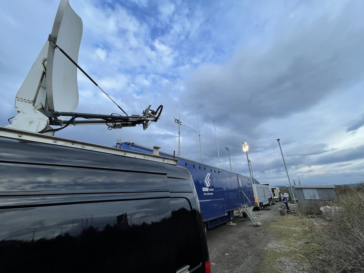 Hi_satbroadcast's tweet photo. @BBCSportScot tonight- Inverness Caley v Kilmarnock live tonight- main, international and bet feeds on the satellite- 3 uplink paths! https://t.co/4QcdpBdRVj