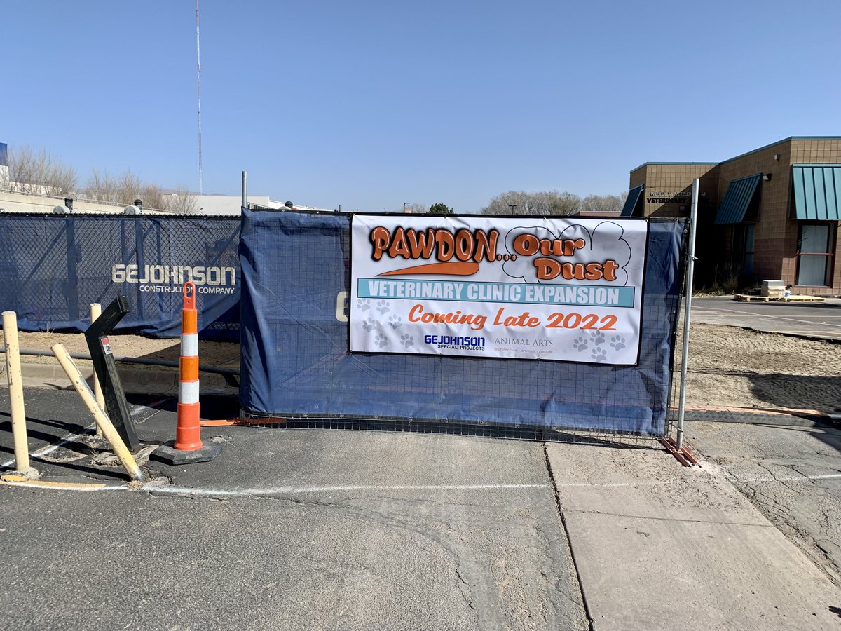 gejcc's tweet photo. Earlier this week, GE Johnson Special Projects broke ground on the new Vet Clinic for the @HSPPR  in Colorado Springs! This expansion project will increase the Humane Society’s capacity to perform an additional 5,000 surgeries each year. #groundbreaking #HSPPR #buildingcommunity https://t.co/gz6NEH2u57