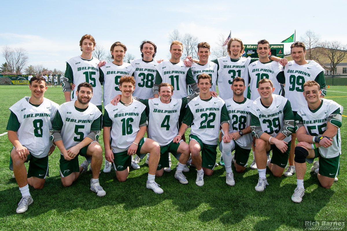 Firstteamphoto's tweet photo. A great senior day @TheNortheast10 victory for @LeMoyneMLax over @aic_mens_lax today at @LeMoyne 📷:Me #PhinsUp https://t.co/AqkwQphcbh