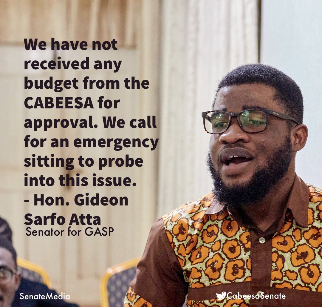 CABEESA SENATE tweet media