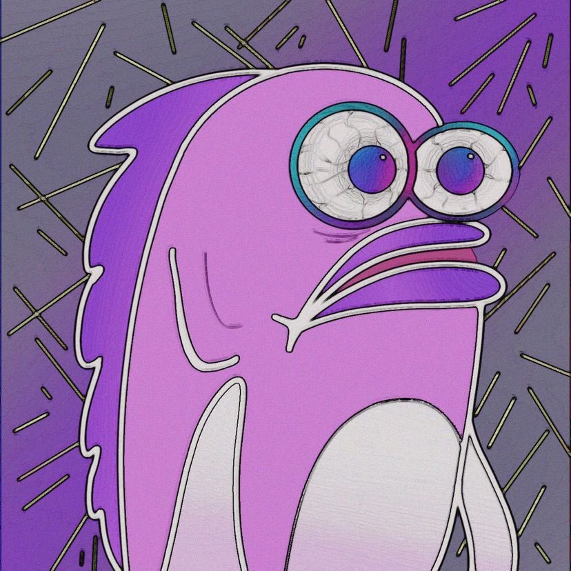 NFT_7G's tweet photo. I’m a just a shocked fish #NFTGiveway #NFTCommuntiy #NFTdrops https://t.co/OUwIj9UQAR
