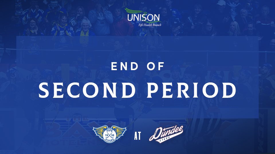 Fife Flyers on Twitter "At the end of the second period the score is