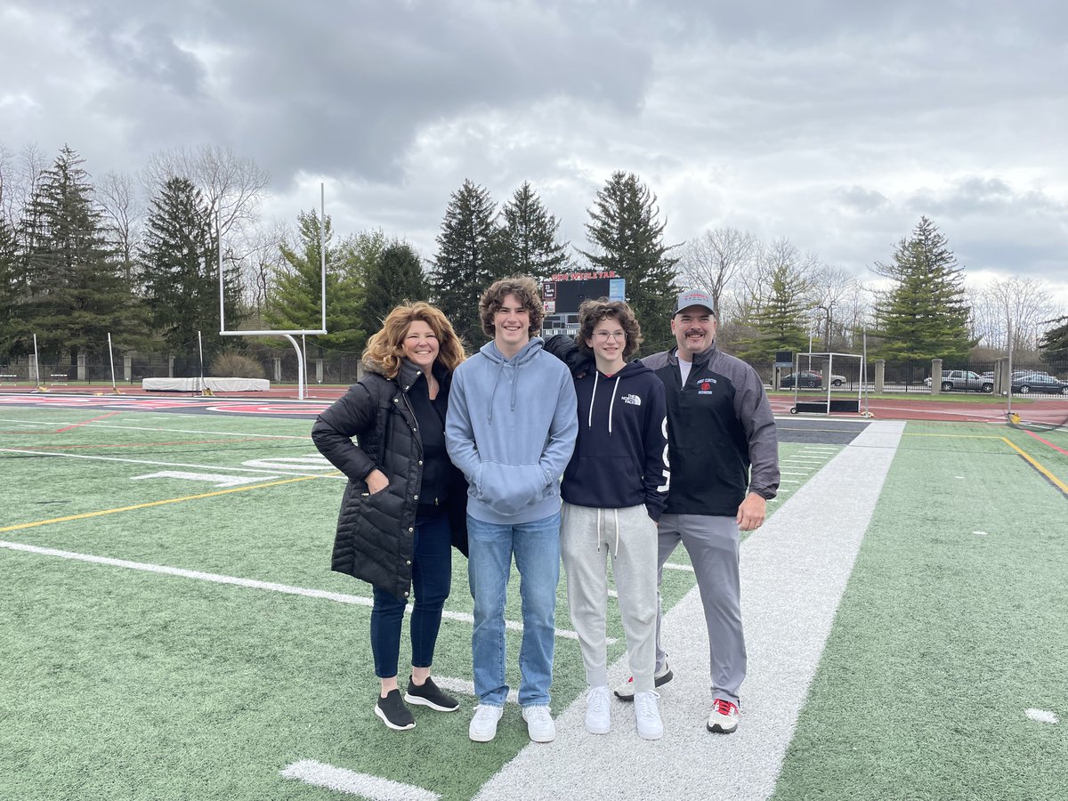 Coltyarbrough's tweet photo. Sending a special thank you to Head Football Coach 
@CoachTomWatts @ Ohio Wesleyan University for having me down for a visit during spring break. Special thank you goes out to Coach's @Ted_Houlihan and @JoshDillard16 for the great campus tour. Memorable trip and experience.🏈OLB https://t.co/yETjgg7KCd