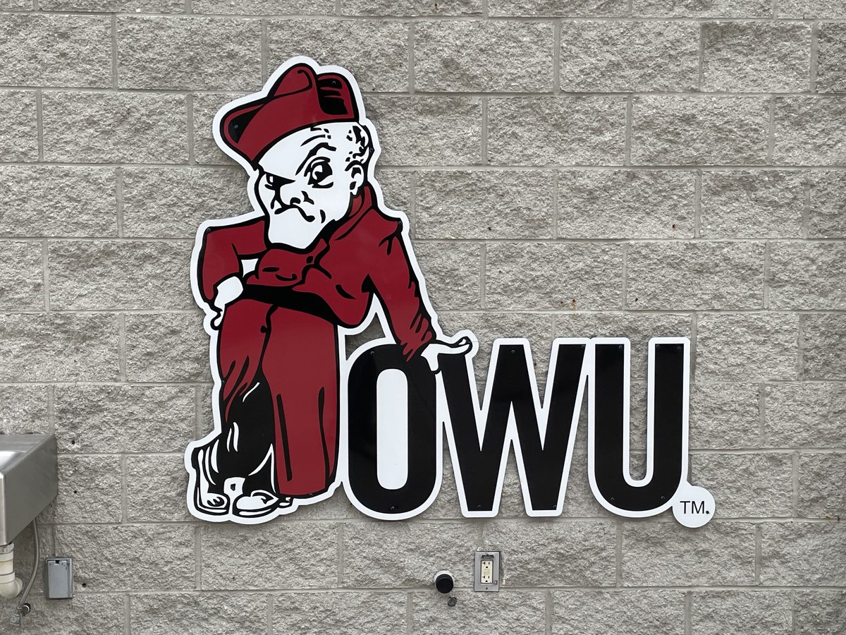 Coltyarbrough's tweet photo. Sending a special thank you to Head Football Coach 
@CoachTomWatts @ Ohio Wesleyan University for having me down for a visit during spring break. Special thank you goes out to Coach's @Ted_Houlihan and @JoshDillard16 for the great campus tour. Memorable trip and experience.🏈OLB https://t.co/yETjgg7KCd