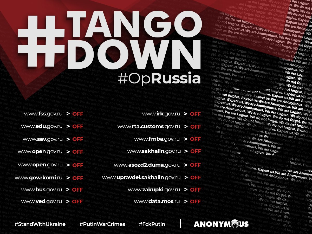 As long as there is oppression, there will be action. More attacks will come.

With love, #Anonymous <3

Expect us.